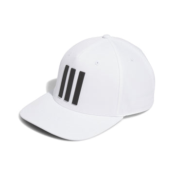 adidas Golf Tour 3-Stripes Snapback Cap White