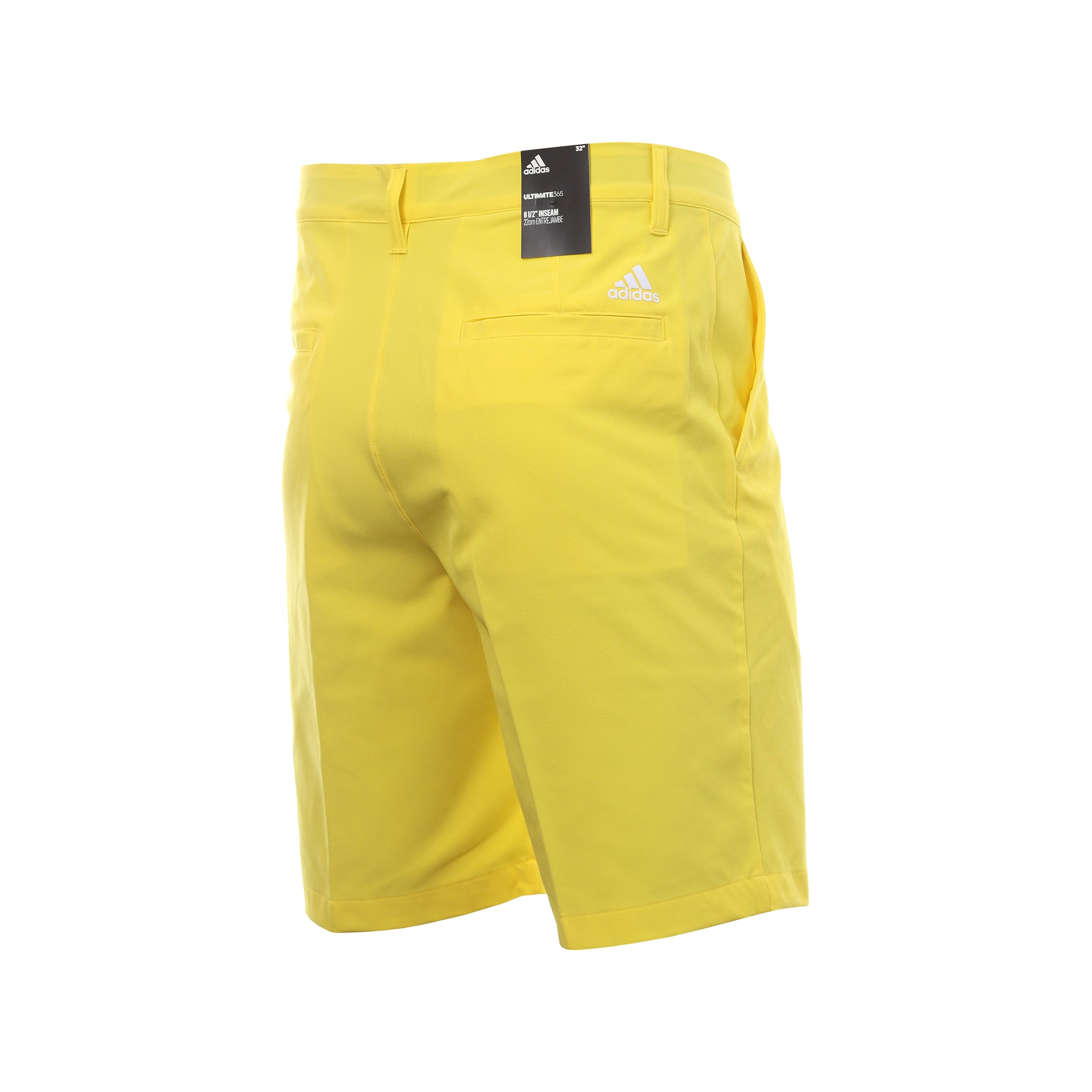 yellow adidas golf shorts