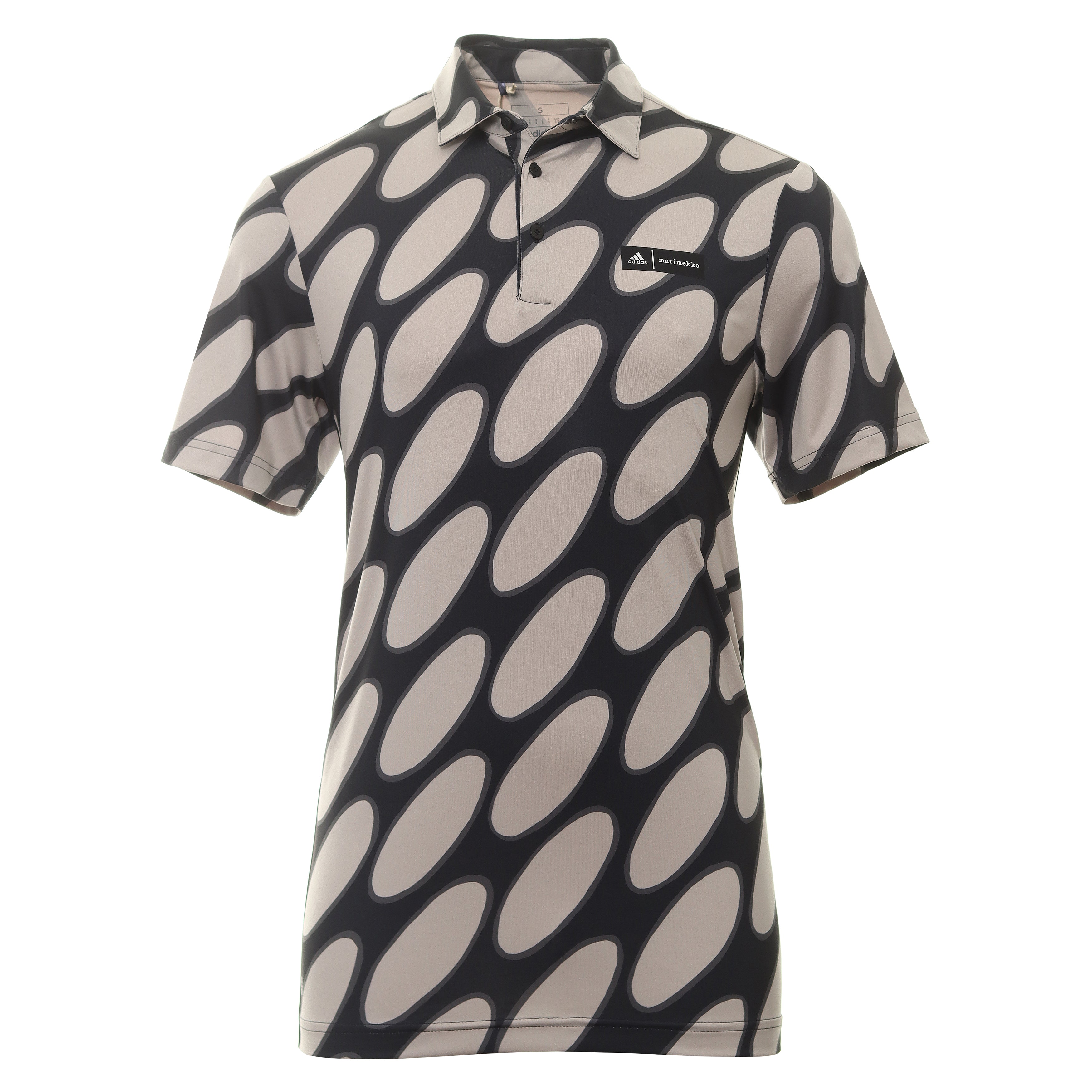 adidas Golf x Marimekko Shirt HS7614 Black & Function18 | Restrictedgs