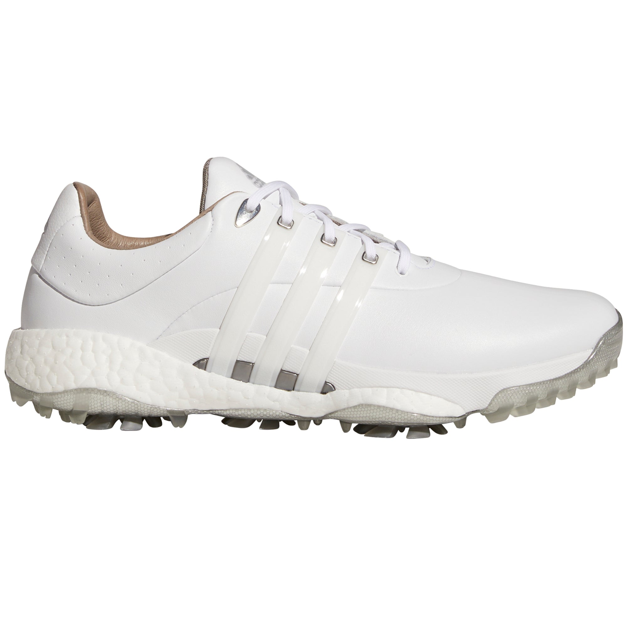 adidas Tour360 22 Golf Shoes GV7245 White Silver Metallic & Function18