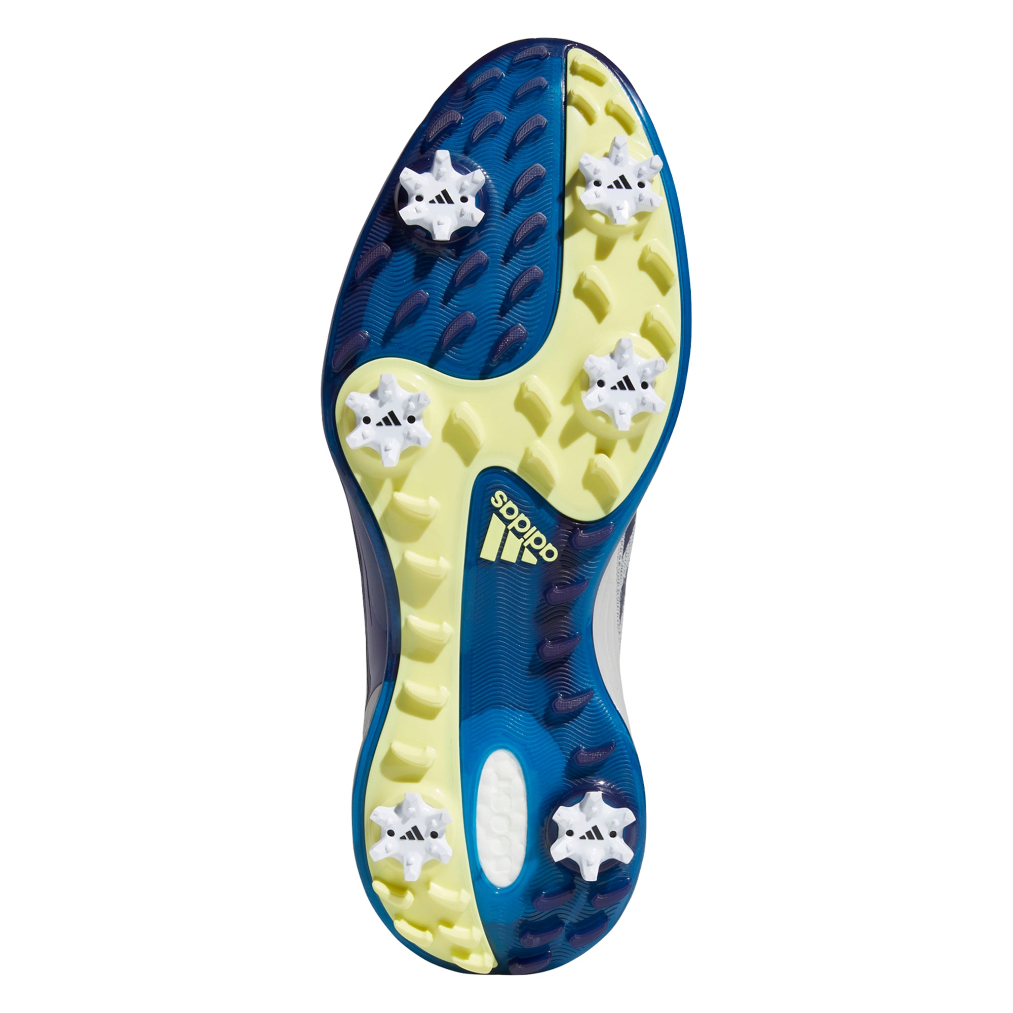 adidas ZG 21 Motion Lace Golf Shoes G57769 Grey Two Victory Blue Pulse