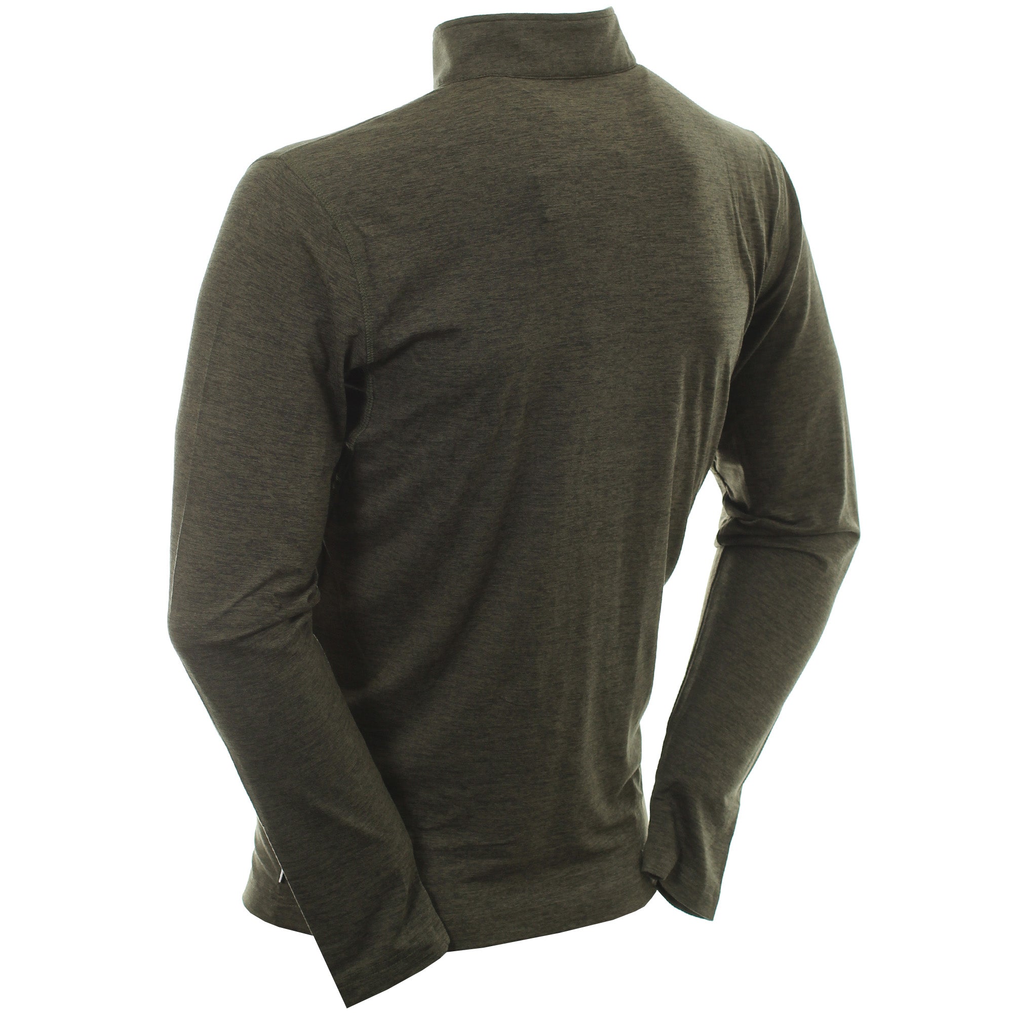 Calvin Klein Golf Newport Half Zip Olive Green Marl