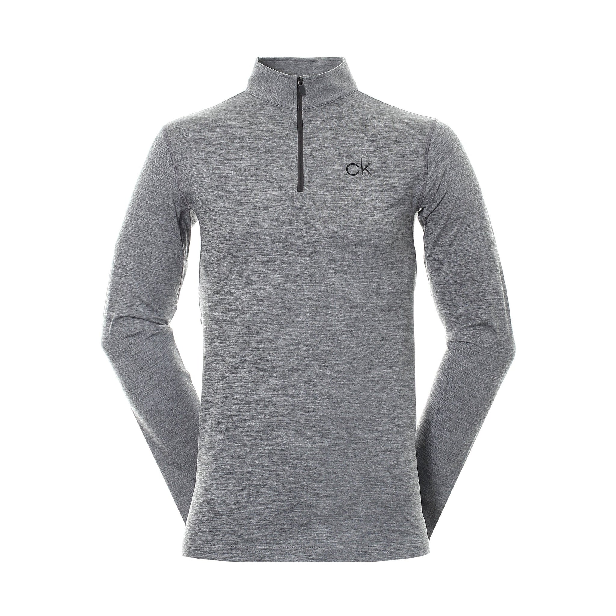 Calvin Klein Golf Newport Half Zip Silver