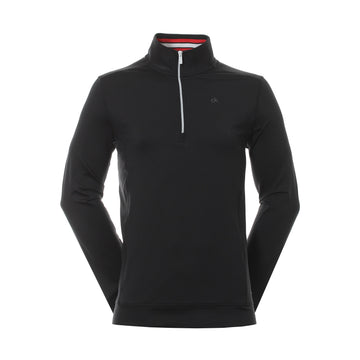 Calvin Klein Golf Orbit Half Zip Black/Red