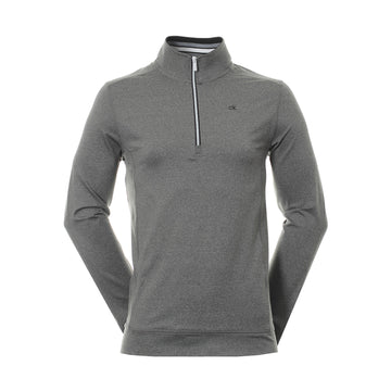 Calvin Klein Golf Orbit Half Zip Silver Marl