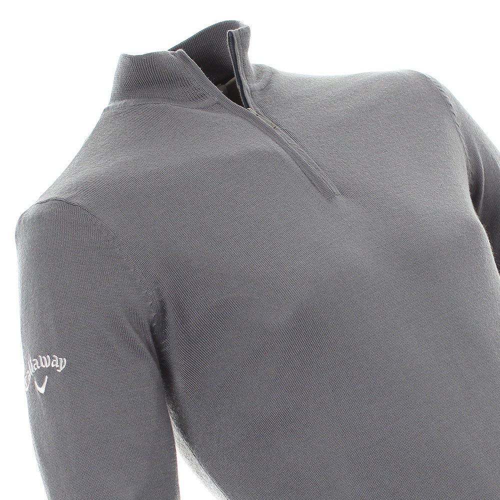 Callaway Golf Windstopper 1/4 Zip Sweater Quiet Shade 039