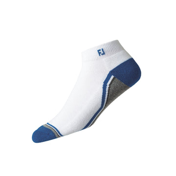 FootJoy ProDry Fashion Sport Golf Socks White/Grey/Blue