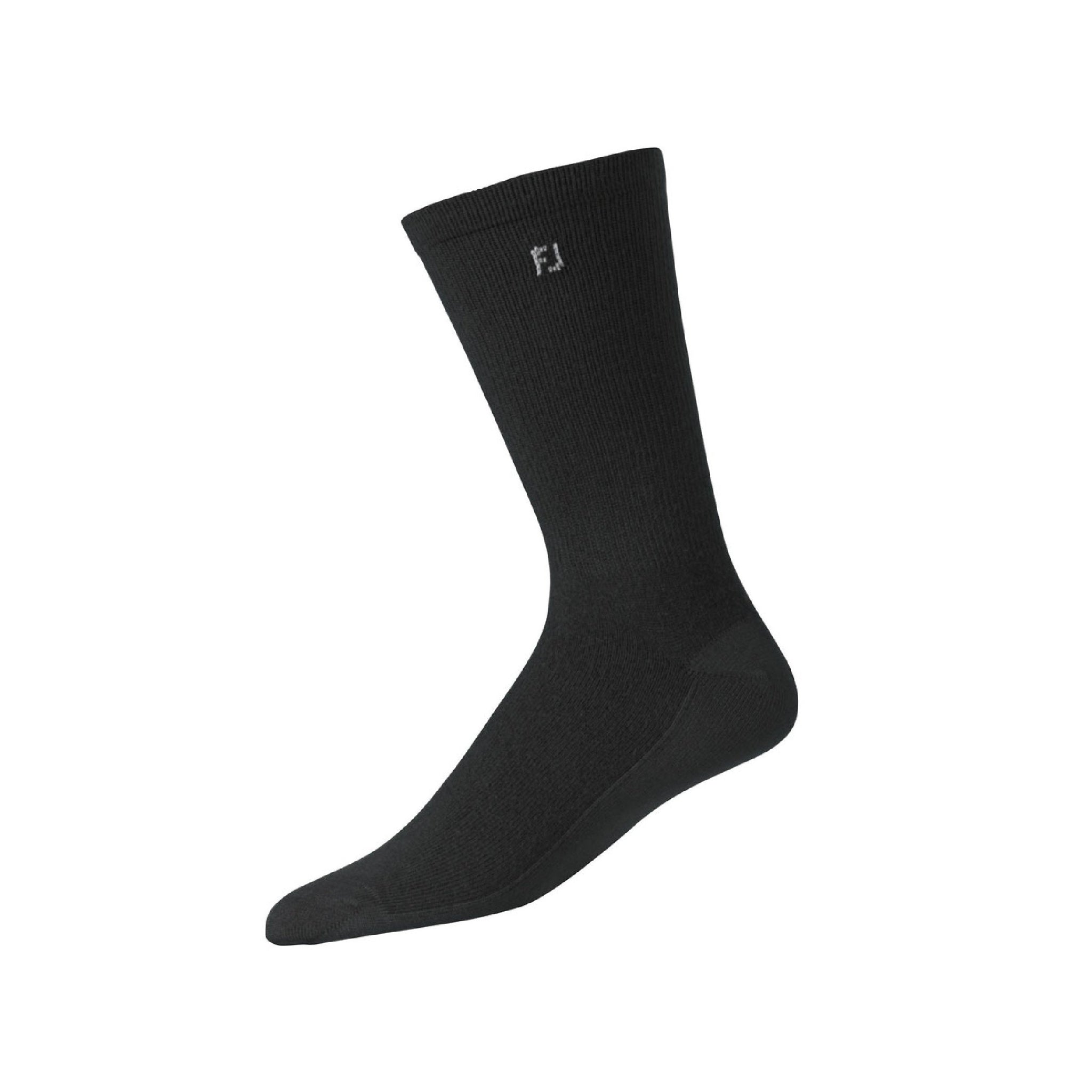 FootJoy ProDry Lightweight Crew Golf Socks 17035 Black | Function18