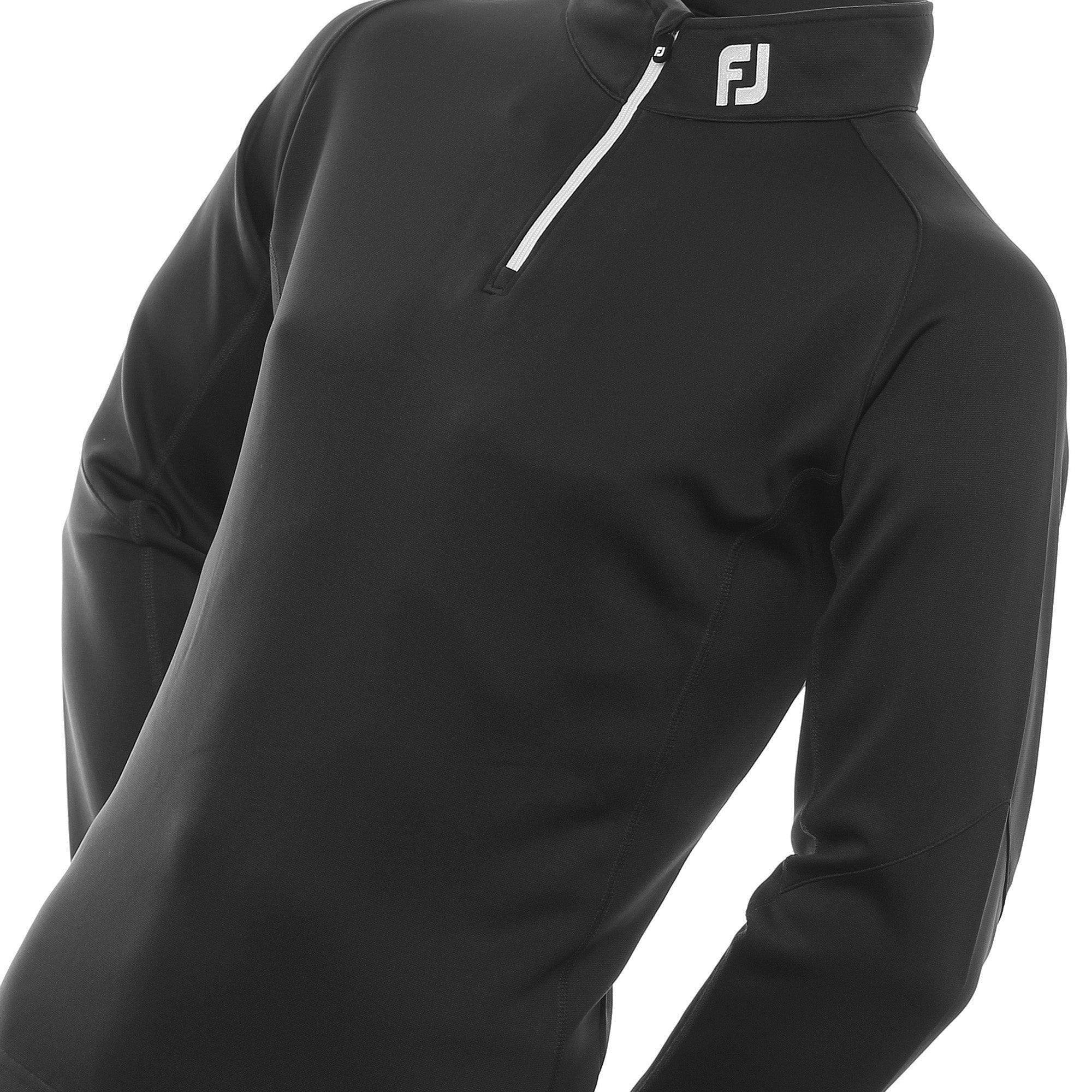 FootJoy Solid Knit Chill Out Pullover Black