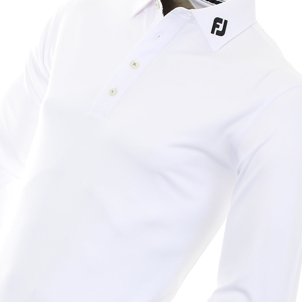 FootJoy Thermolite Long Sleeve Shirt White