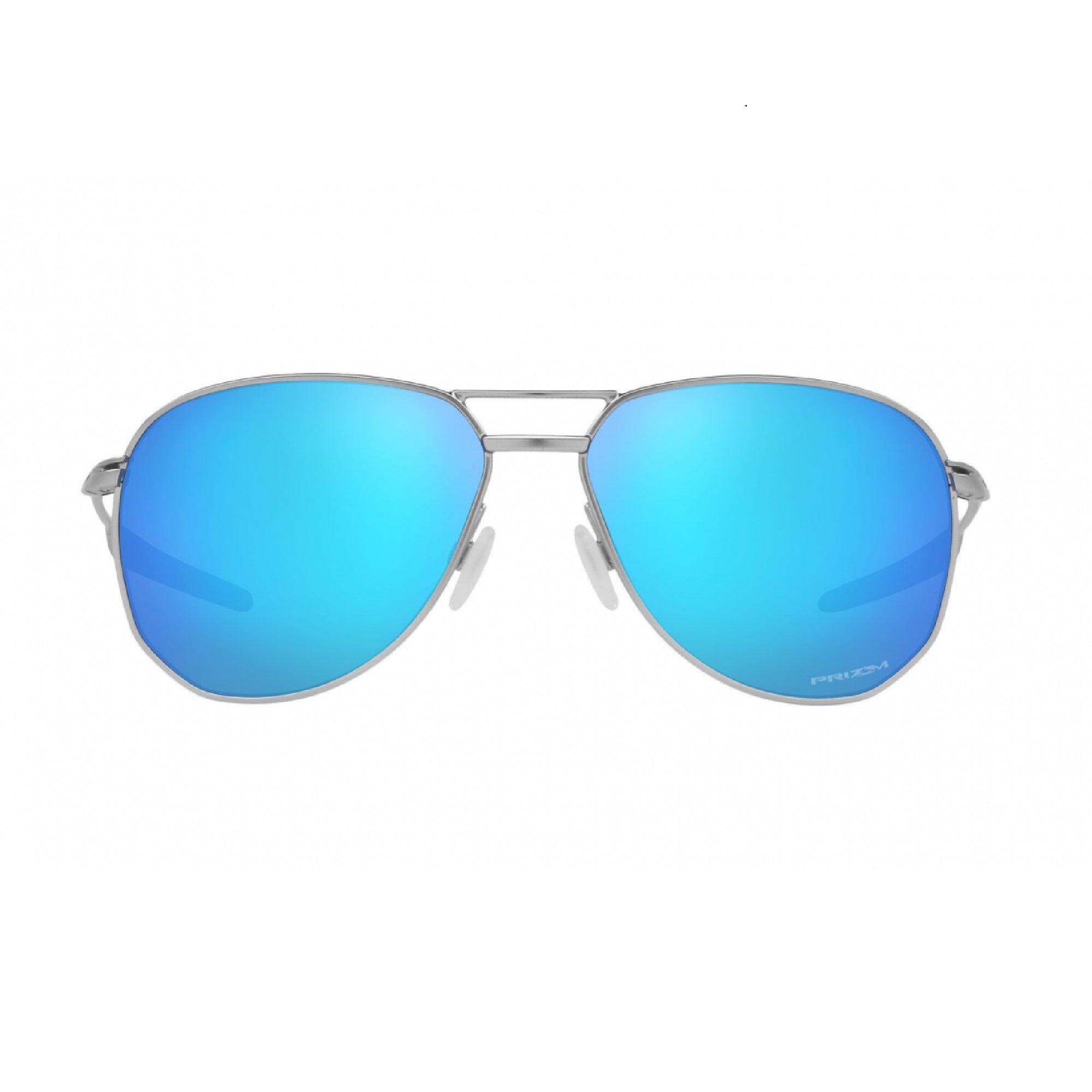 Oakley Contrail Sunglasses Satin Chrome/Prizm Sapphire