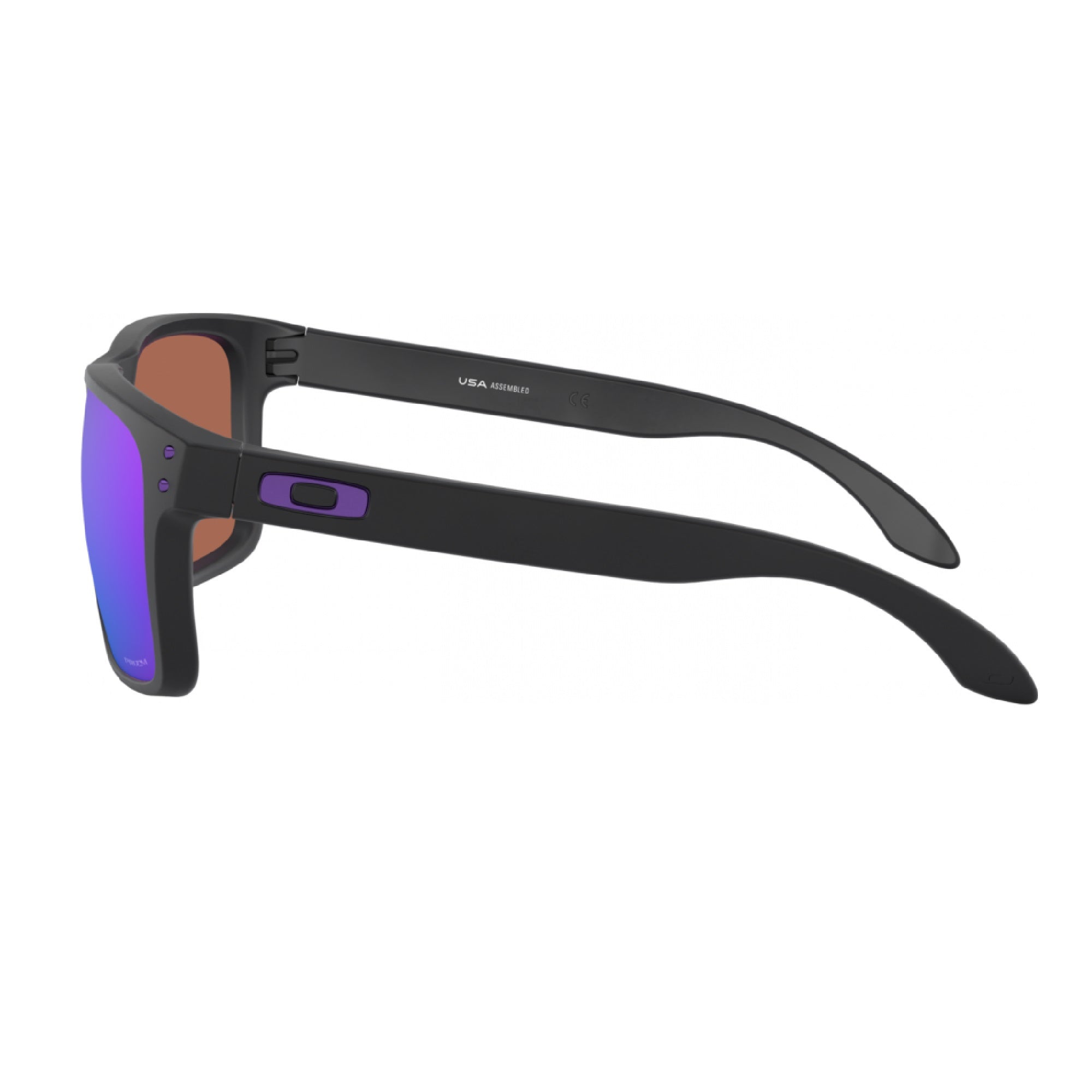 Oakley Holbrook XL Sunglasses Matte Black/Prizm Violet