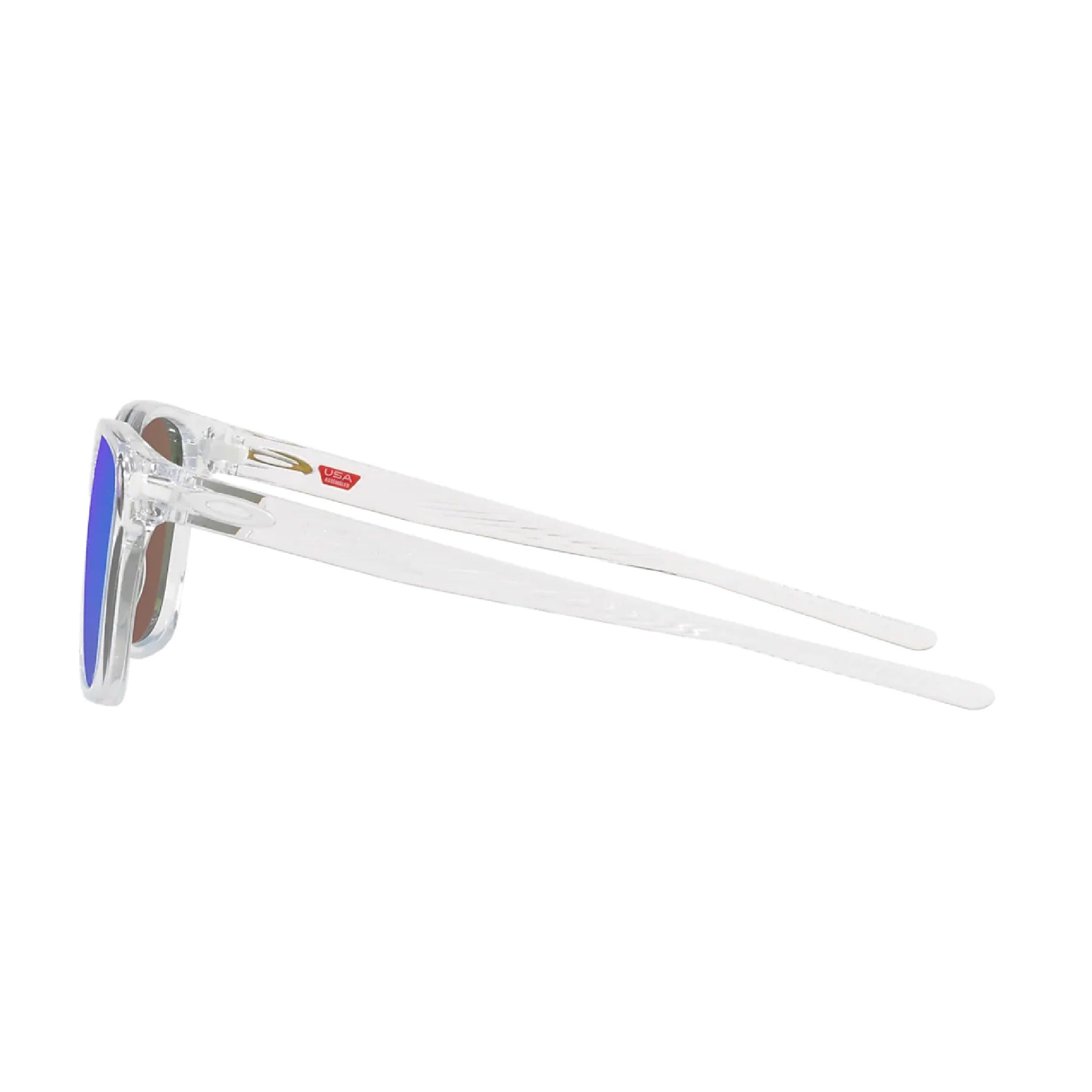 Oakley Ojector Sunglasses Polished Clear/Prizm Sapphire