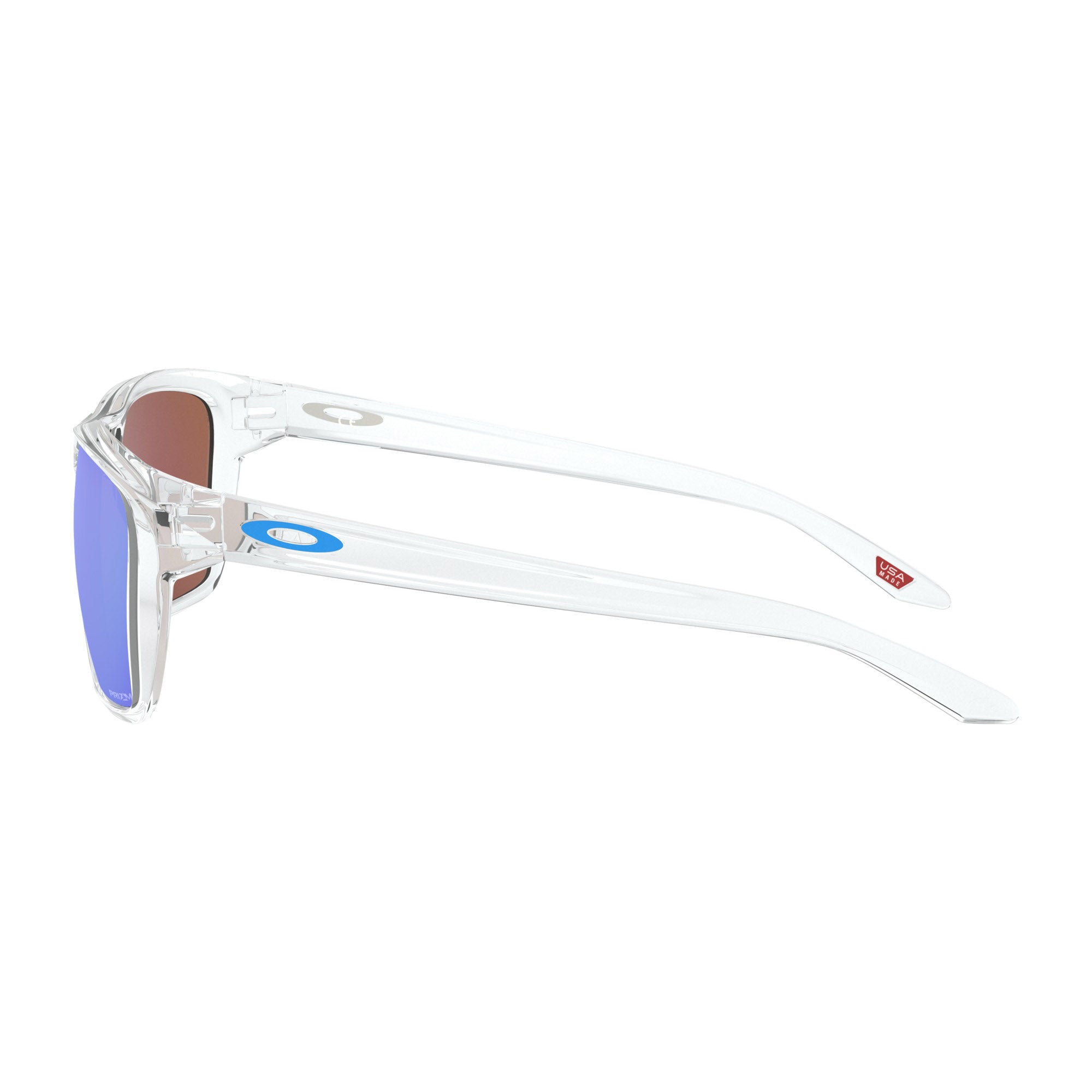 Oakley Sylas Sunglasses Polished Clear/Prizm Sapphire