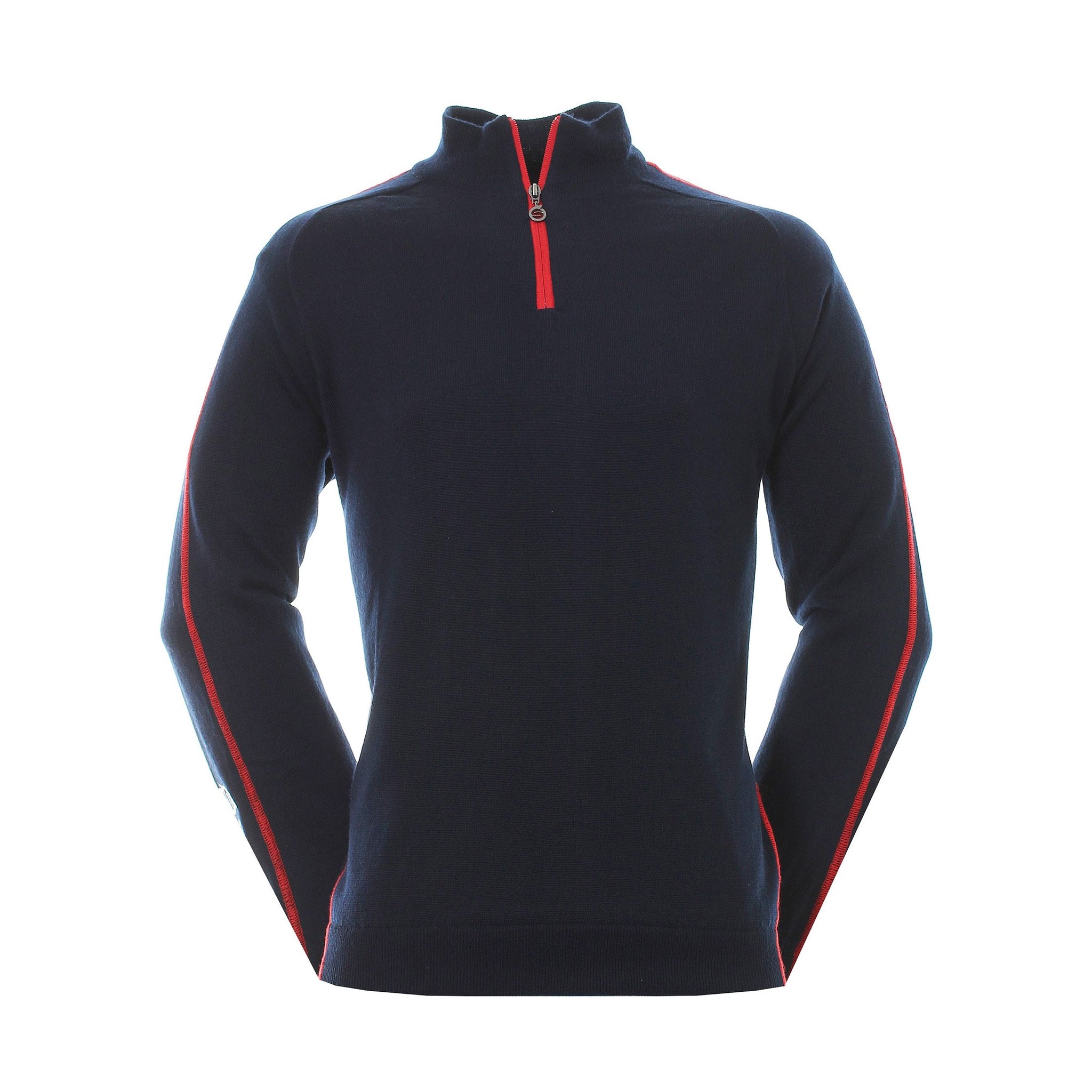Sunderland Golf Hamsin Lined Sweater Navy/Red